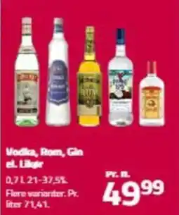 Fleggaard Vodka, Rom, Gin el. Likør tilbud