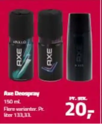 Fleggaard Axe Deospray tilbud