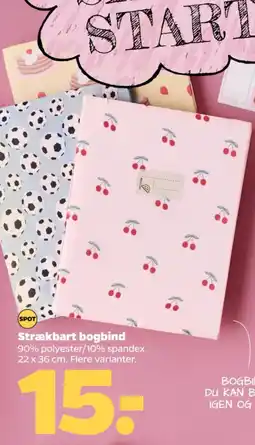 Netto Strækbart bogbind tilbud