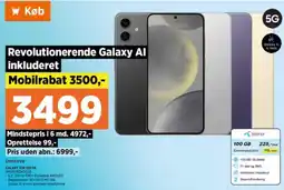 Power GALAXY S24 128 GB SMS921BZKDEUB tilbud