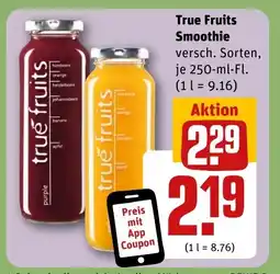REWE DE True Fruits Smoothie tilbud