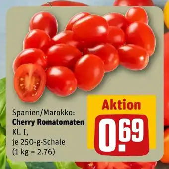 REWE Cherry Romatomaten tilbud