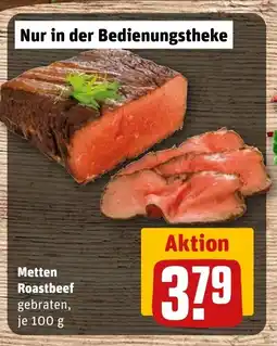 REWE DE Metten Roastbeef tilbud