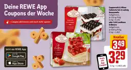 REWE DE Coppenrath & Wiese Cafeteria fein & sahnig Donauwelle tilbud