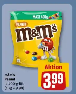 REWE DE m&m's Peanut tilbud