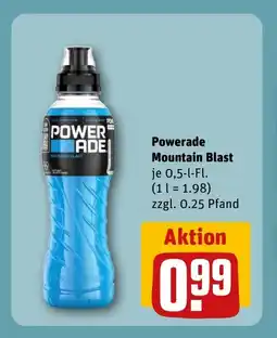REWE DE Powerade Mountain Blast tilbud