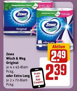 REWE DE Zewa Wisch & Weg Original tilbud
