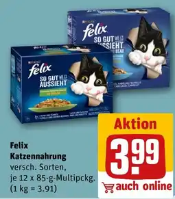 REWE DE Felix Katzennahrung tilbud