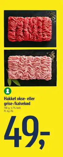 Føtex Hakket okse- eller grise-/kalvekød tilbud