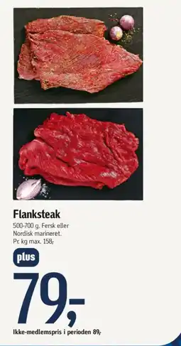 Føtex Flanksteak tilbud