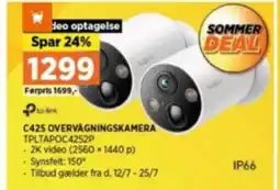 Power C425 OVERVÅGNINGSKAMERA TPLTAPOC4252P tilbud