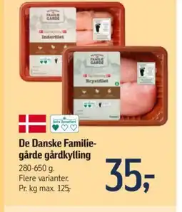 De Danske Familie- gårde gårdkylling
