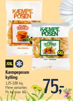 Føtex Kæmpeposen kylling tilbud