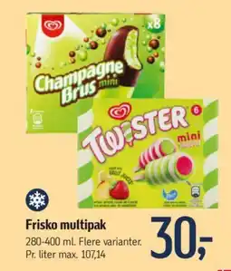 Føtex Frisko multipak tilbud