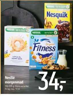 Føtex Nestlé morgenmad tilbud