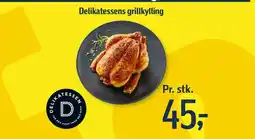 Føtex Delikatessens grillkylling tilbud