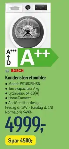Føtex Kondenstørretumbler tilbud