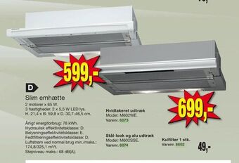 Harald Nyborg Slim emhætte tilbud