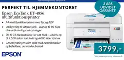 CBC Epson EcoTank ET-4856 multifunktionsprinter tilbud