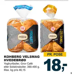 Let-Køb KOHBERG VELSMAG HVEDEBRØD tilbud