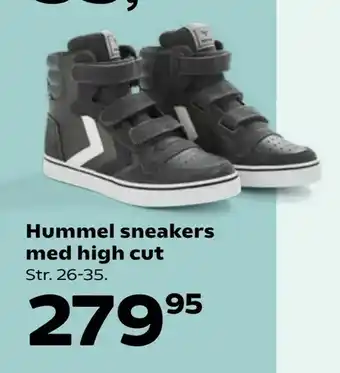 Kvickly Hummel sneakers med high cut tilbud