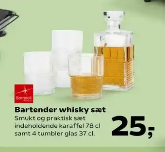 Kvickly Bartender whisky sæt tilbud