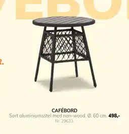 Daells Bolighus CAFÉBORD tilbud