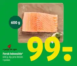 Coop 365 Fersk lakseside tilbud