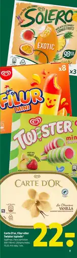 Coop 365 Carte D'or, Filur eller Twister ispinde tilbud