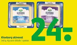Coop 365 Klovborg skiveost tilbud