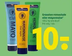 Coop 365 Graasten remoulade eller mayonnaise tilbud