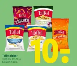 Coop 365 Taffel chips tilbud