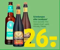 Coop 365 Grimbergen eller Jacobsen tilbud