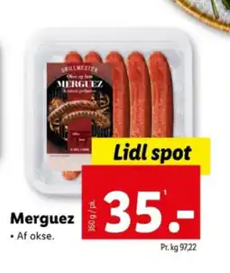 Lidl Merguez tilbud
