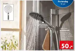 Lidl Brusehoved tilbud