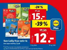 Lidl Sun Lolly frys-selv-is tilbud