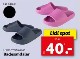 Lidl Badesandaler tilbud