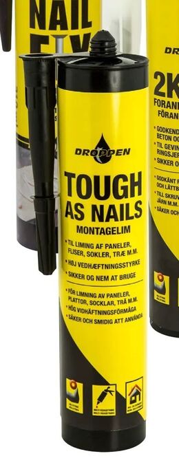 Harald Nyborg Tough as Nails montagelim 300 ml tilbud
