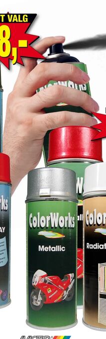 Harald Nyborg Spraymaling 400 ml tilbud
