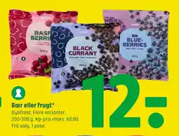 Coop 365 Bær eller frugt tilbud