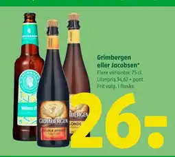 Coop 365 Grimbergen eller Jacobsen tilbud