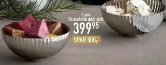 Imerco 2-Pak Bernadotte Mini Skål tilbud
