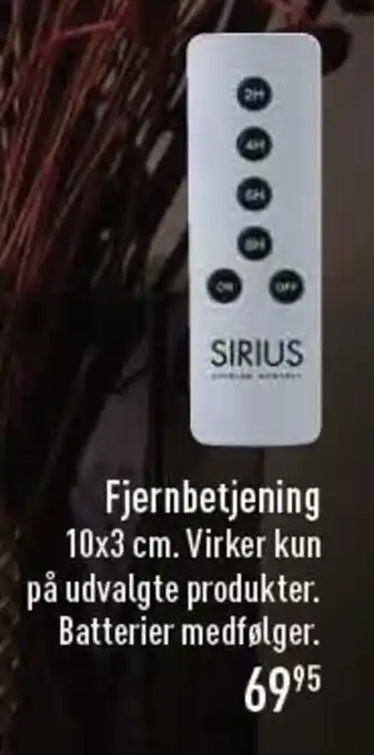 Imerco Fjernbetjening 10x3 cm tilbud