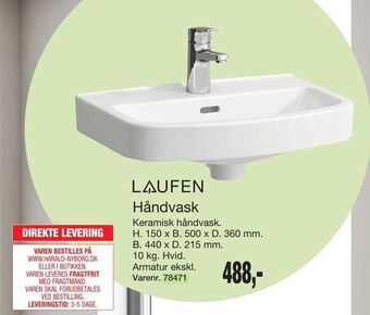 Harald Nyborg Håndvask tilbud