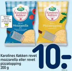 REMA 1000 Revet ost Pizzatopping tilbud