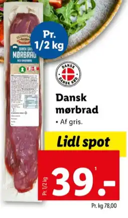 Lidl Grisemørbrad tilbud
