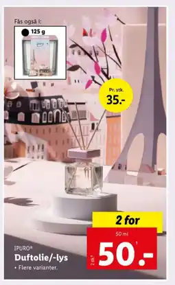 Lidl Duftlys tilbud