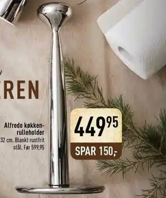 Imerco Alfredo Køkken-Rulleholder tilbud