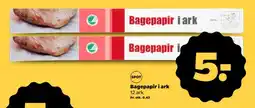 Netto Bagepapir i ark tilbud