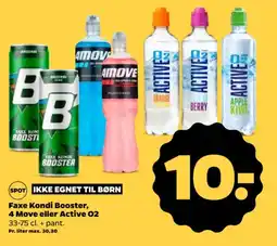 Netto Faxe Kondi Booster, 4 Move eller Active 02 tilbud